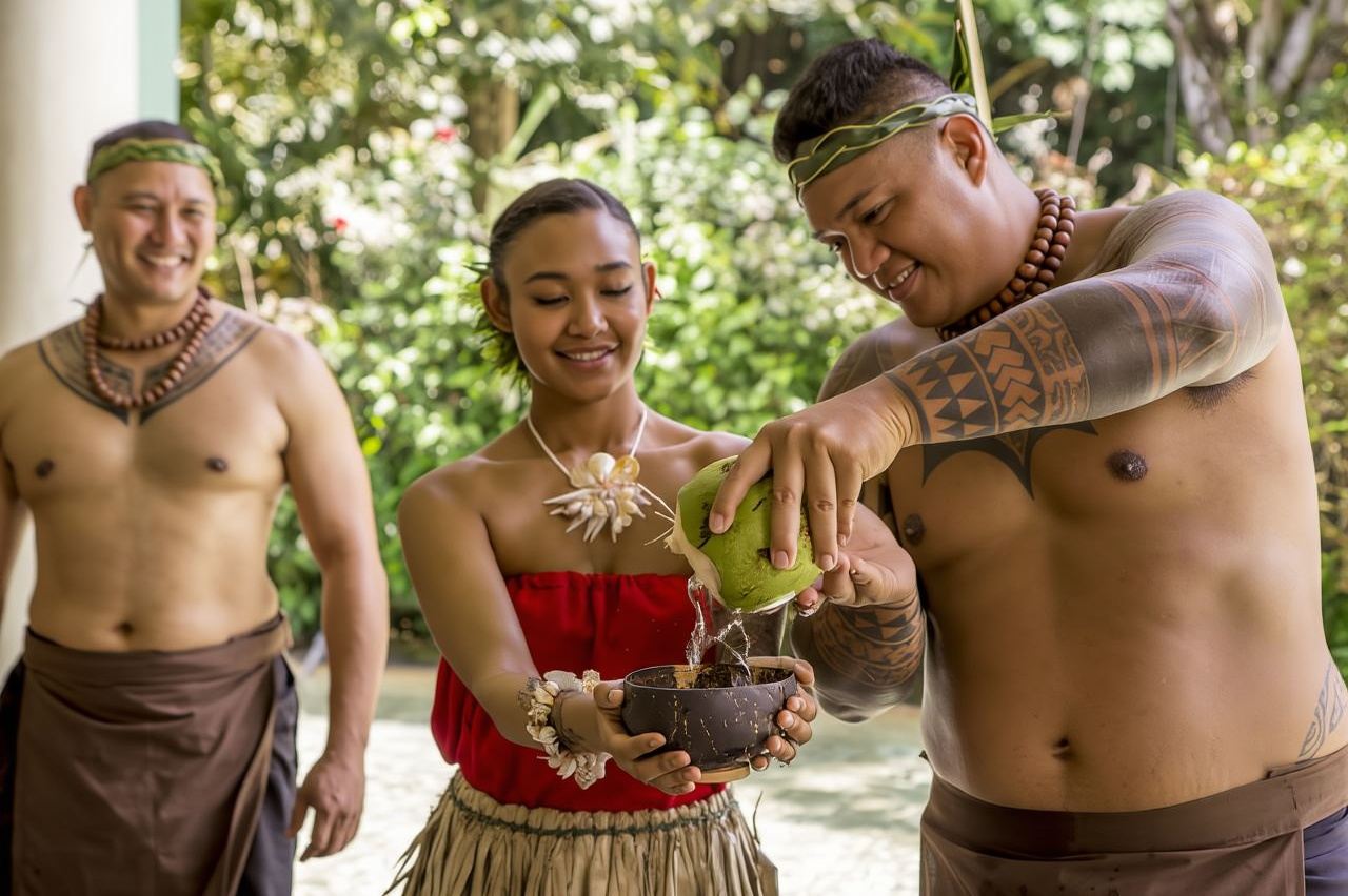 Fisheye Island Costume & Coconut Experience