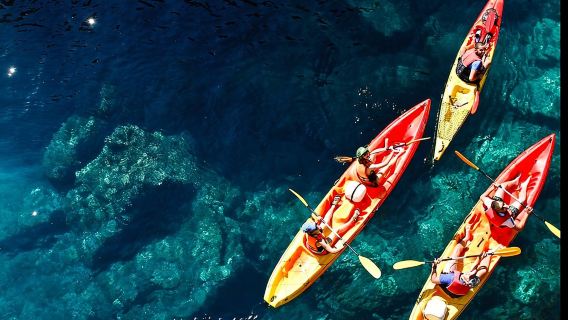 Dubrovnik: Sunset Kayaking & Snorkeling with water &wine