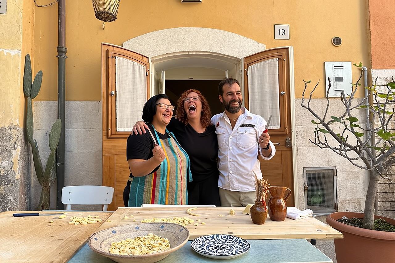 파스타 체험과 함께하는 바리 도보 투어