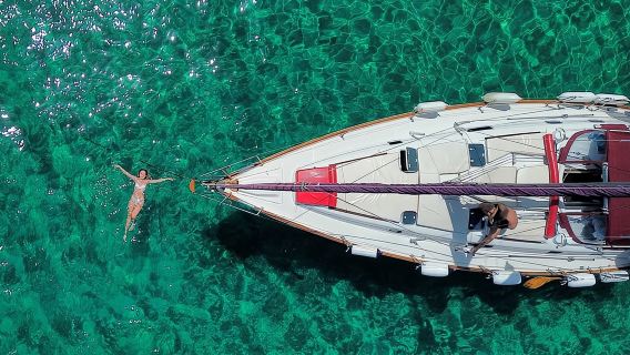 Excursion quotidienne en voilier au départ de Skopelos à Alonissos par Kardous, Thasos