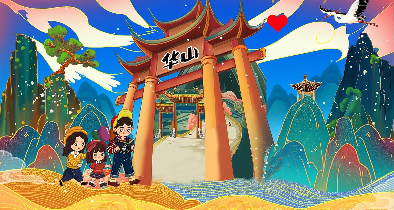 【8-15人獨立小團】華山一日遊/肯德基+自熱午餐/登山包】