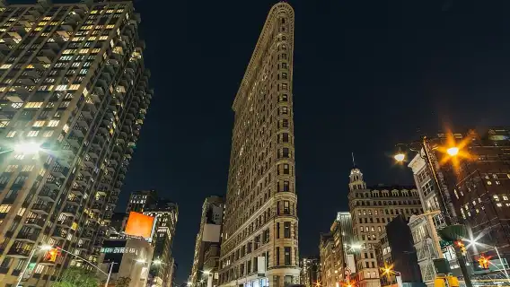 New York Night Tour: Open Top Bus Tour by TopView