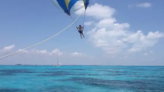 Isla Mujeres adventure by Catamaran. Snorkel, open bar and lunch