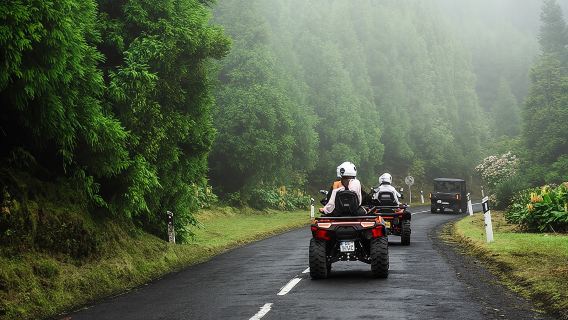 ทัวร์ Quad & Buggy Sete Cidades Crater - 4x4 - ครึ่งวัน