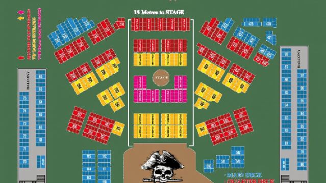 Entrada para Magaluf: Cena con espectáculo Pirates Adventure