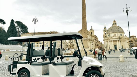 Roma: Explora las principales atracciones en un exclusivo tour en carrito de golf