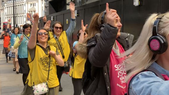 ลอนดอน: West End Musicals Silent Disco Walking Tour