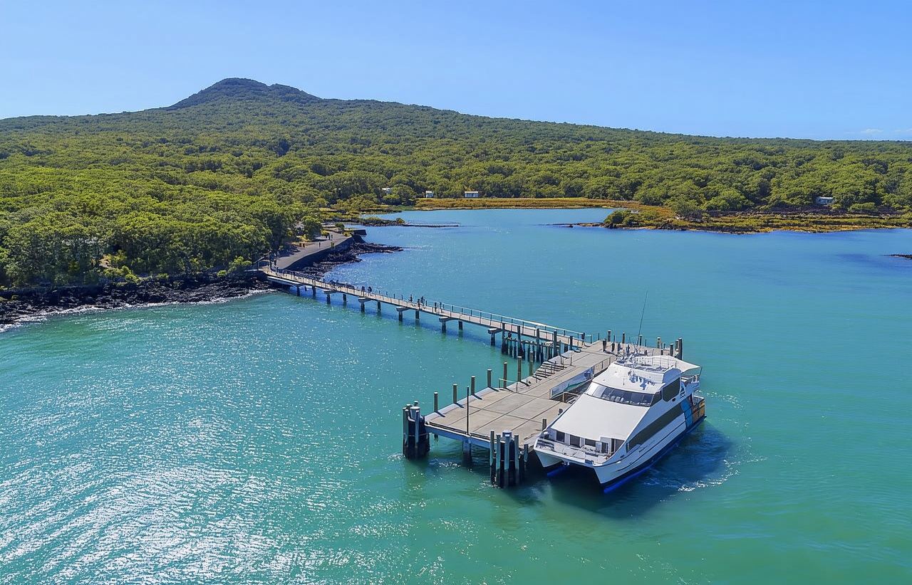 Auckland: Return Ferry Ticket to Rangitoto Island