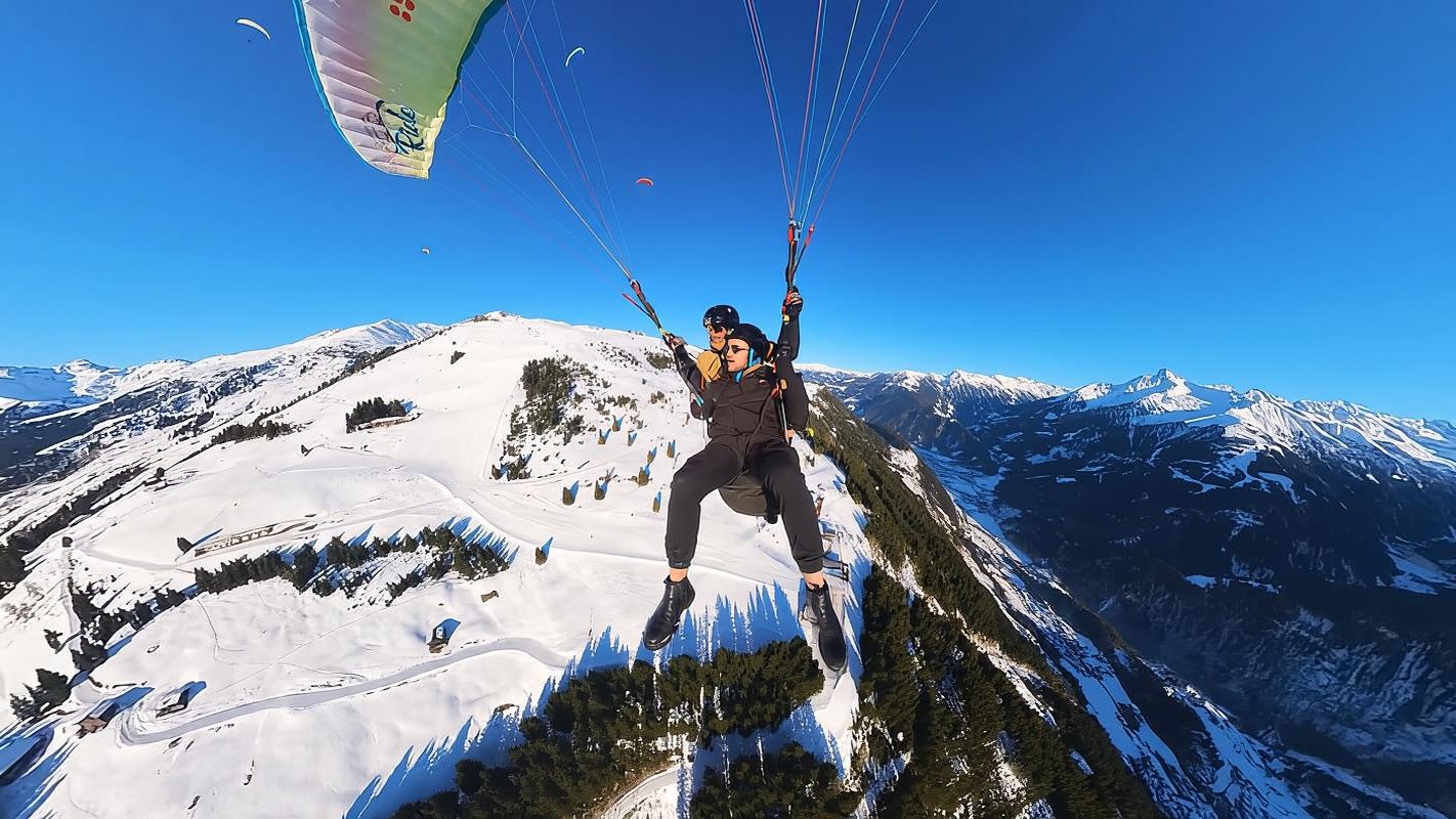 Mayrhofen : Vol privé en parapente - Tous niveaux - Liberté
