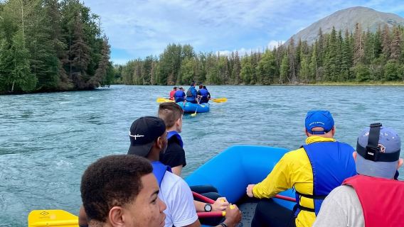 Rafting auf dem Kenai River – Abreise ab Seward