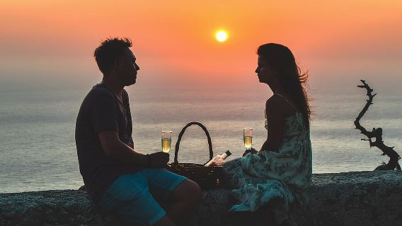 Wine Tasting and Romantic sunset in Monolithos