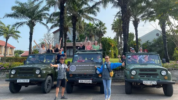 Tour xe Jeep nông thôn Hội An: Ẩm thực, Văn hóa & Cuộc sống thường nhật