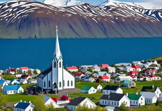 Iceland Myvatn + Akureyri Church + Akureyri Botanical Garden + Goðafoss Waterfall Day Tour