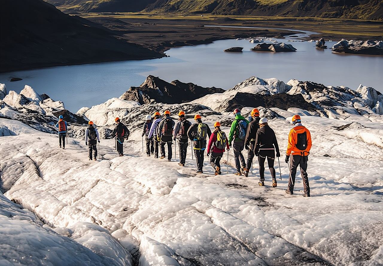 Sólheimajökull glacier hike experience