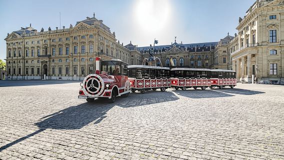 Würzburg city tour with the Bimmelbahn with departure at the Residence