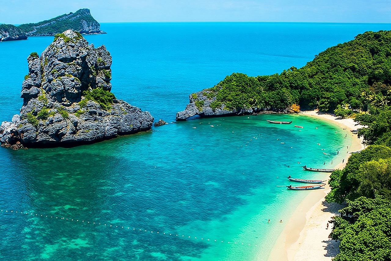 Samui Bootscharter, privater Schnellbootcharter, Angthong Nationalpark