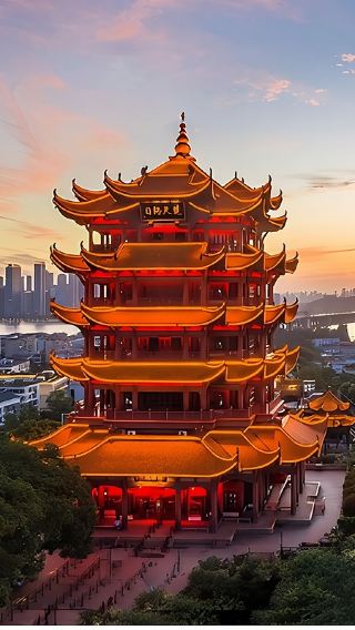 黃鶴樓+省博+武漢大學【2-6人團/武漢大學校園參觀/7座車出行】
