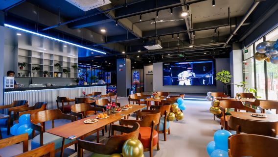 深圳潮玩新地標 - DA浪玩家運動街區 (後浪新天地)- 有碰碰車、射擊、射箭、保齡球、滾軸溜冰場等多種項目