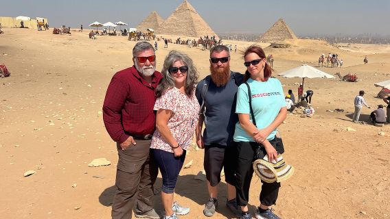 ทัวร์ส่วนตัว VIP พีระมิดกิซ่า สฟิงซ์ อูฐ และภายในพีระมิด