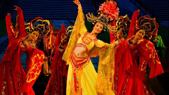 Xi'an: spettacolo notturno della grande dinastia Tang e opzione pasto a base di ravioli