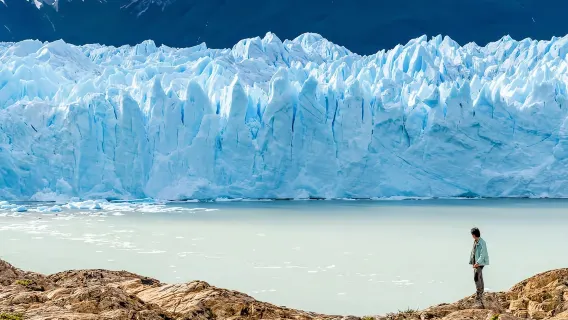 Wanderung auf dem Perito-Moreno-Gletscherpfad ab El Calafate, Argentinien (optionale Bootsfahrt)