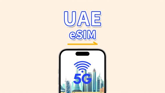 UAE eSIM | 5G/4G | Day Pass/Total Data Package | 1–30 days | 24-Hour Billing | QR code