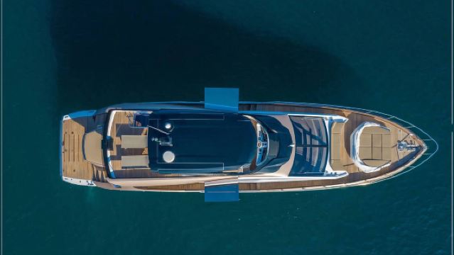 【清水灣遊艇包船出海】海南陵水清水灣意大利塞莎SessaF68飛橋遊艇近海遊玩包船出海