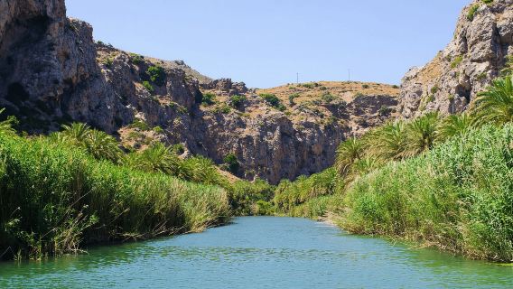 From Heraklion: Preveli Tropical Beach & Palm Forest Hike
