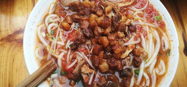 肉丝粉早餐店
