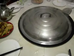 嘎巴锅排骨鸡