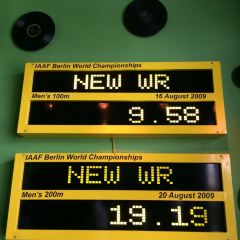 Usain Bolt's Tracks & Records User Photo