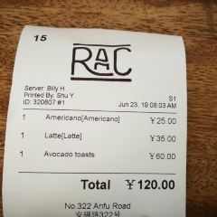 RAC BAR User Photo