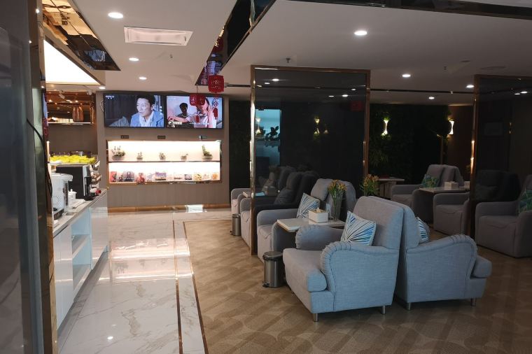 Kunming Airport lounge