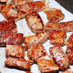 Charcoal cuisine Kobe beef Ikuta 여행 사진