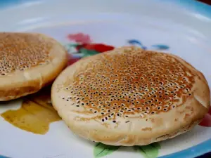三中凉粉锅盔