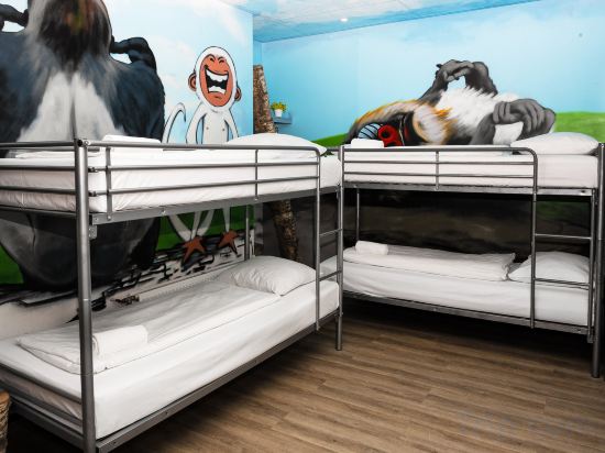 Amsterdam Teleport Hotel Room Type - Budget 6-Person Studio