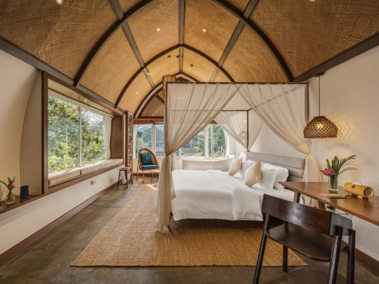 Phum Domnak Domrey Resort Room Type - Sambok House Suite Double Room