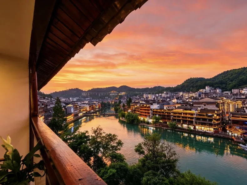 Longqi, Phoenix, waterfront, high end B & B