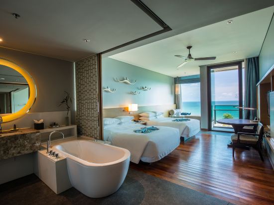 Rayong Marriott Resort & Spa Room Type - Guest room, 2 Double, Ocean view, High floor