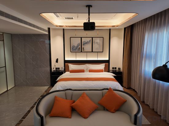Beijing Jindilai Hotel Room Type - Themed Queen Room?Giant Screen Projection Full House Intelligent Control Viewing Sofa?