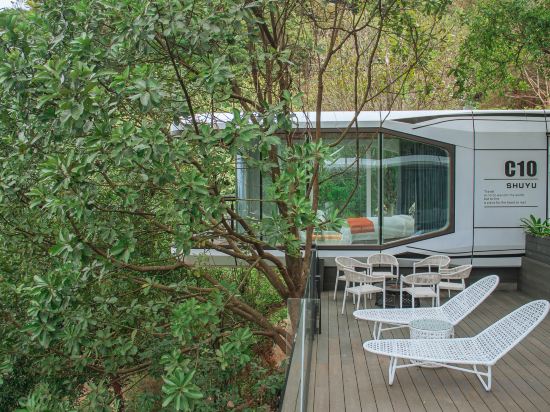 Guangzhou Valley Xiyue Zhuang Boutique Homestay Room Type - Stargazing Suspension Residence - Single House Courtyard, Two Bedroom, One Living Room, Pool Room