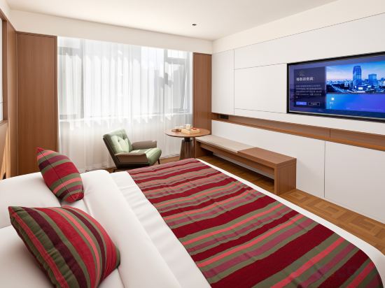 JHW Hotel Room Type - Bay Double Bed Room (Full Window + Smart Control + Mini Fridge) JHW Hotel Room Type - Bay Double Bed Room (Full Window + Smart Control + Mini Fridge)