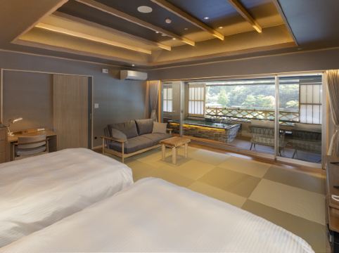 Hotel Okada Room Type - Top Floor Hot Spring Open-air Bath MIYABI] Japanese-Western Room