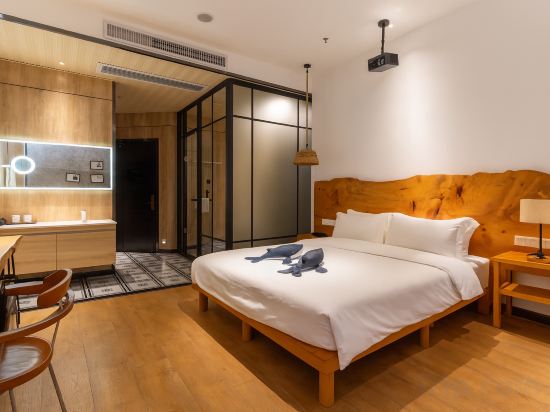 Guangzhou Tunan Live Art Hotel Room Type - Muji Deluxe Projection Double Bed Room (Luxury Audio-Visual With Membership) Guangzhou Tunan Live Art Hotel Room Type - Muji Deluxe Projection Double Bed Room (Luxury Audio-Visual With Membership)