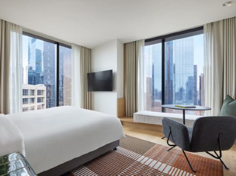 Hyatt Centric Melbourne Room Type - Deluxe King Room