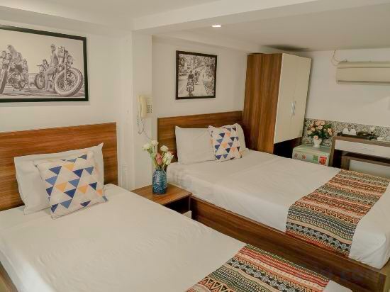 Galaxy Boutique Sai Gon Central Hotel Room Type - Triple Room with Terrace Galaxy Boutique Sai Gon Central Hotel Room Type - Triple Room with Terrace