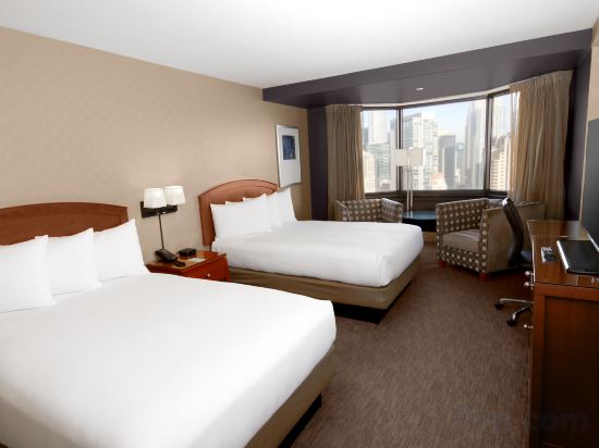 Parc 55 San Francisco - A Hilton Hotel Room Type - Double Room with Two Double Beds and Skyline View - Hearing Accessible