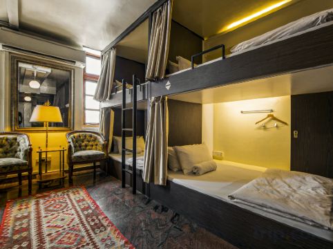 Atelier Room Type - Bed In Super Single Female Capsule(Upper Deck)