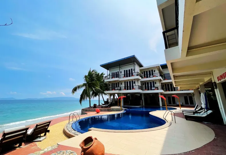 Sunset at Aninuan Beach Resort powered by Cocotel