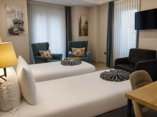 Imagine Istanbul - Sultanahmet Room Type - Deluxe Twin Room With Turkish Hammam Sink